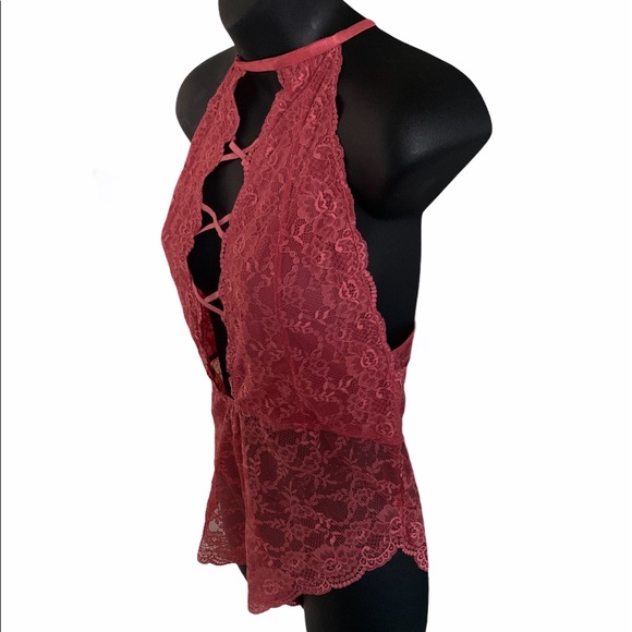 NWT Lace Coral Sexy Lingerie - Picture 3 of 6